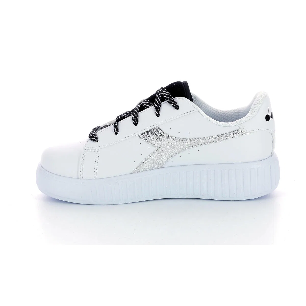 Детские кроссовки с принтом Game Metal Ps Diadora, Weiss — фото 4