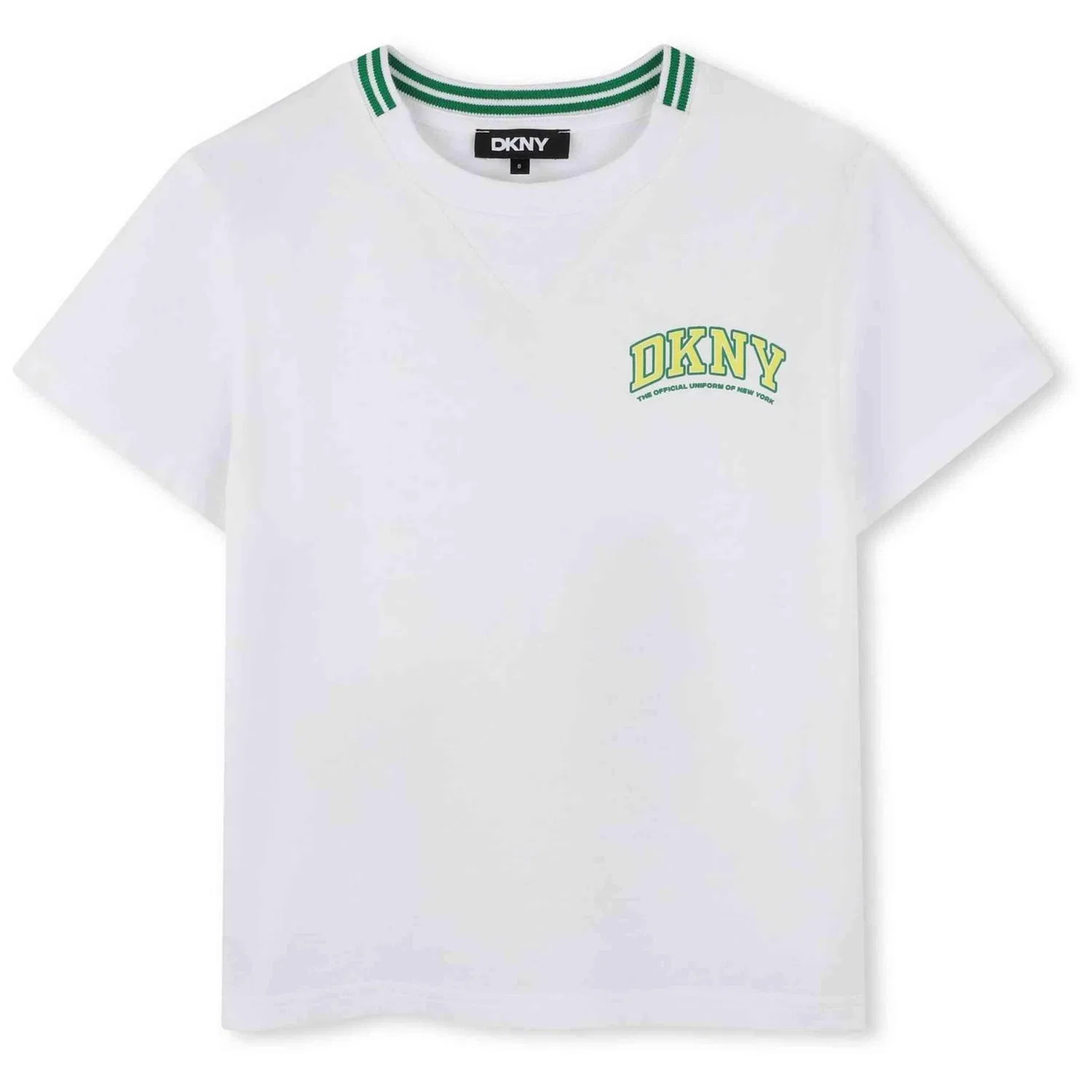 Детская футболка с коротким рукавом Dkny Modell D62298_10P, Weiß