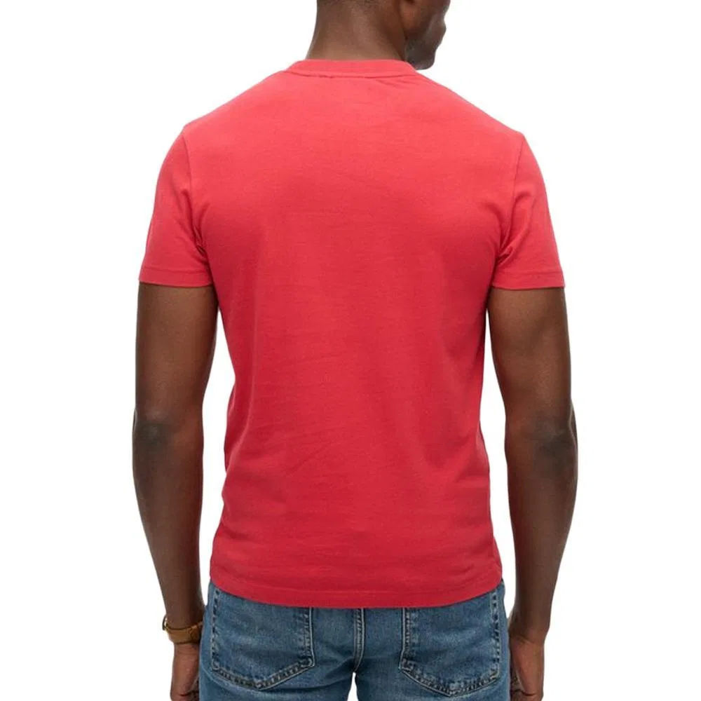 Мужская хлопковая футболка Superdry, ROT — фото 3