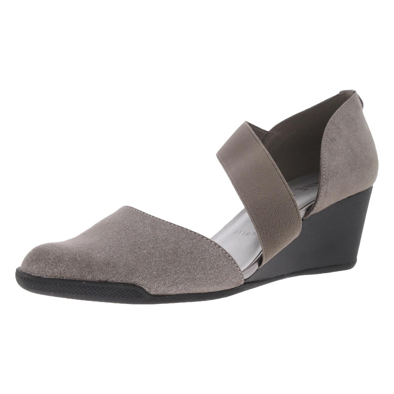 

Женские туфли на танкетке с ремешками Tara 2 Anne Klein Sport, цвет Pewter