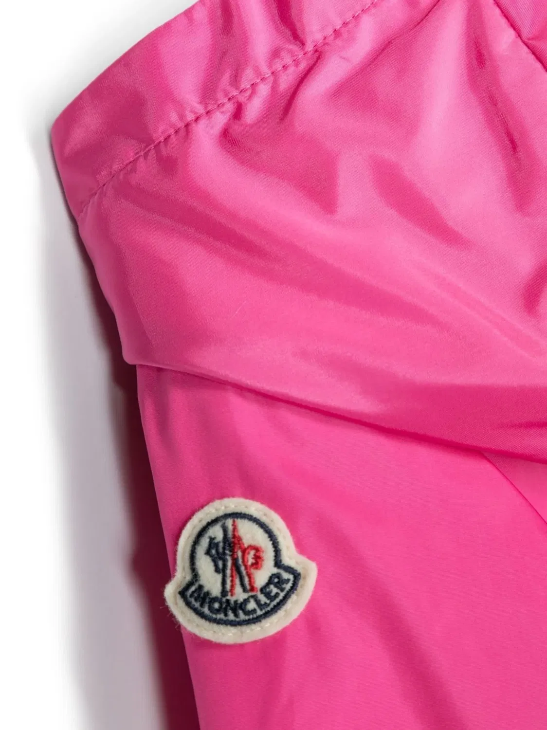 Куртка с капюшоном с логотипом MONCLER GENIUS, розовый — фото 2