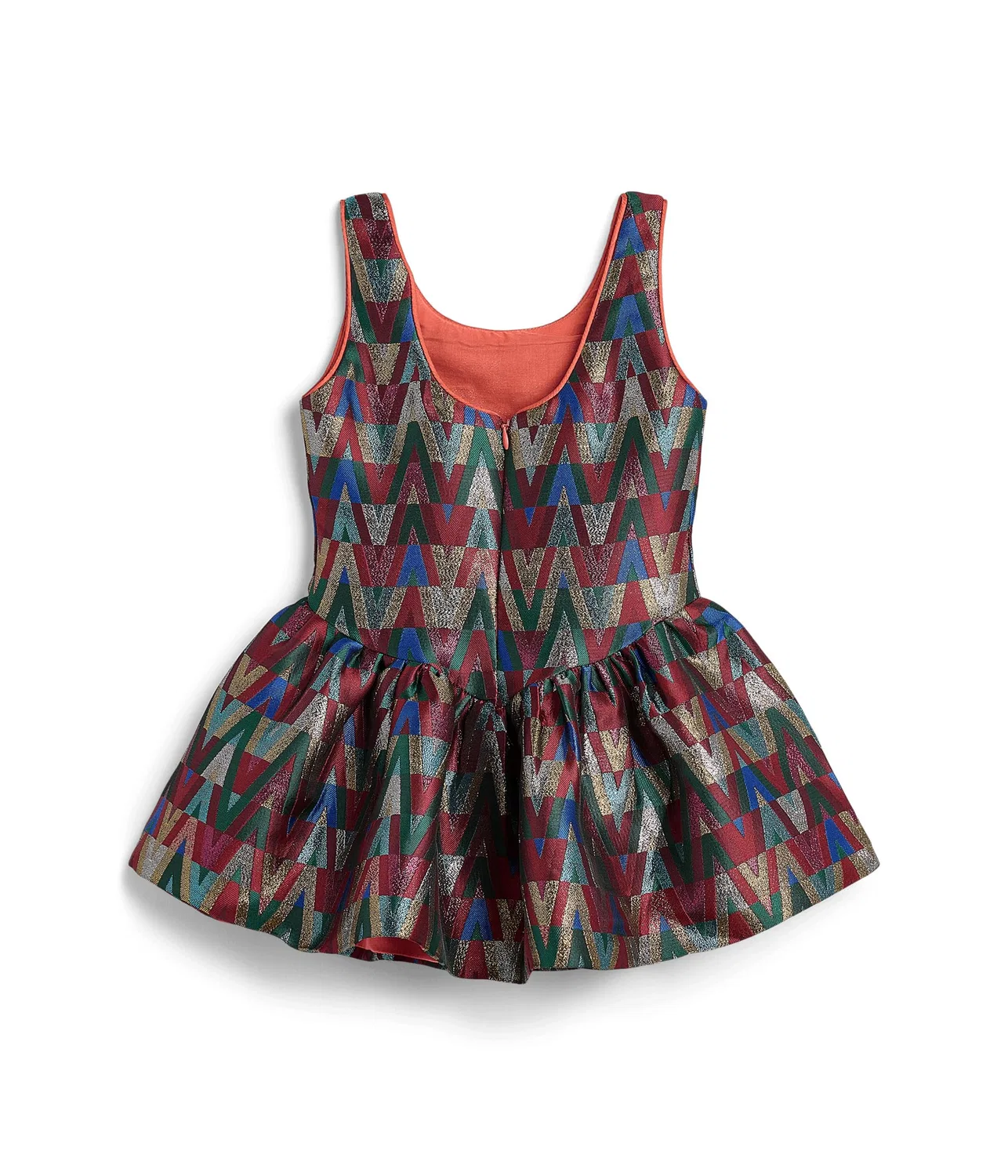 Платье Rainbow Vibes Metallic Bubble Dress (для малышей/детей постарше) Lola And The Boys, Multi — фото 2