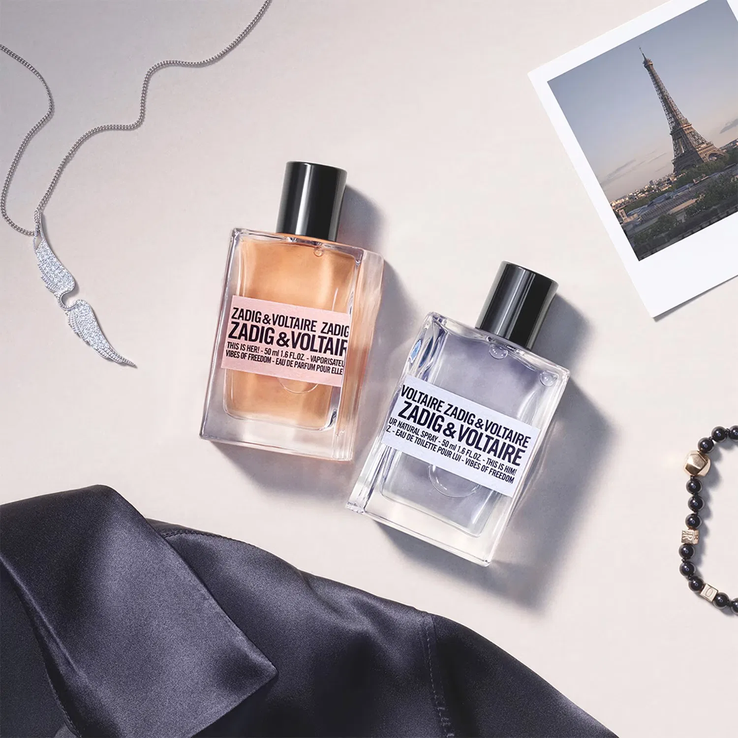 Парфюмерная вода 100 мл с пионом и каштаном This is her! Vibes of Freedom ZADIG & VOLTAIRE — фото 4