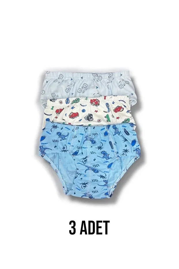 Детские для мальчиков трусы с принтом Mixed Patterned Erdenay Tekstil, Mixed