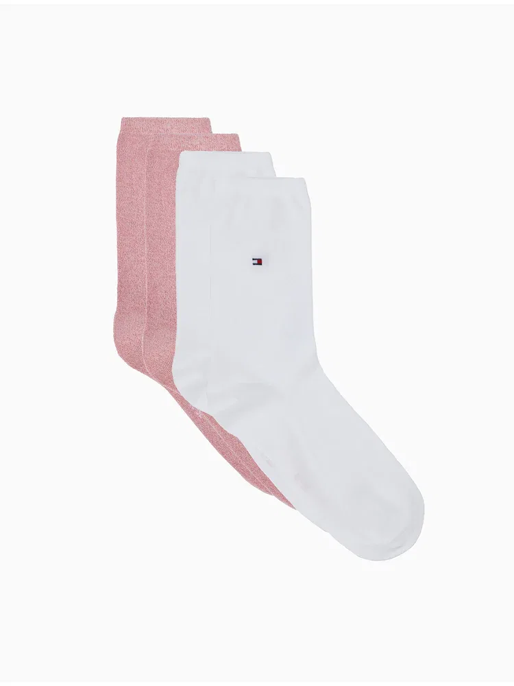 Носки TOMMY HILFIGER, Solid Socks 2P, White
