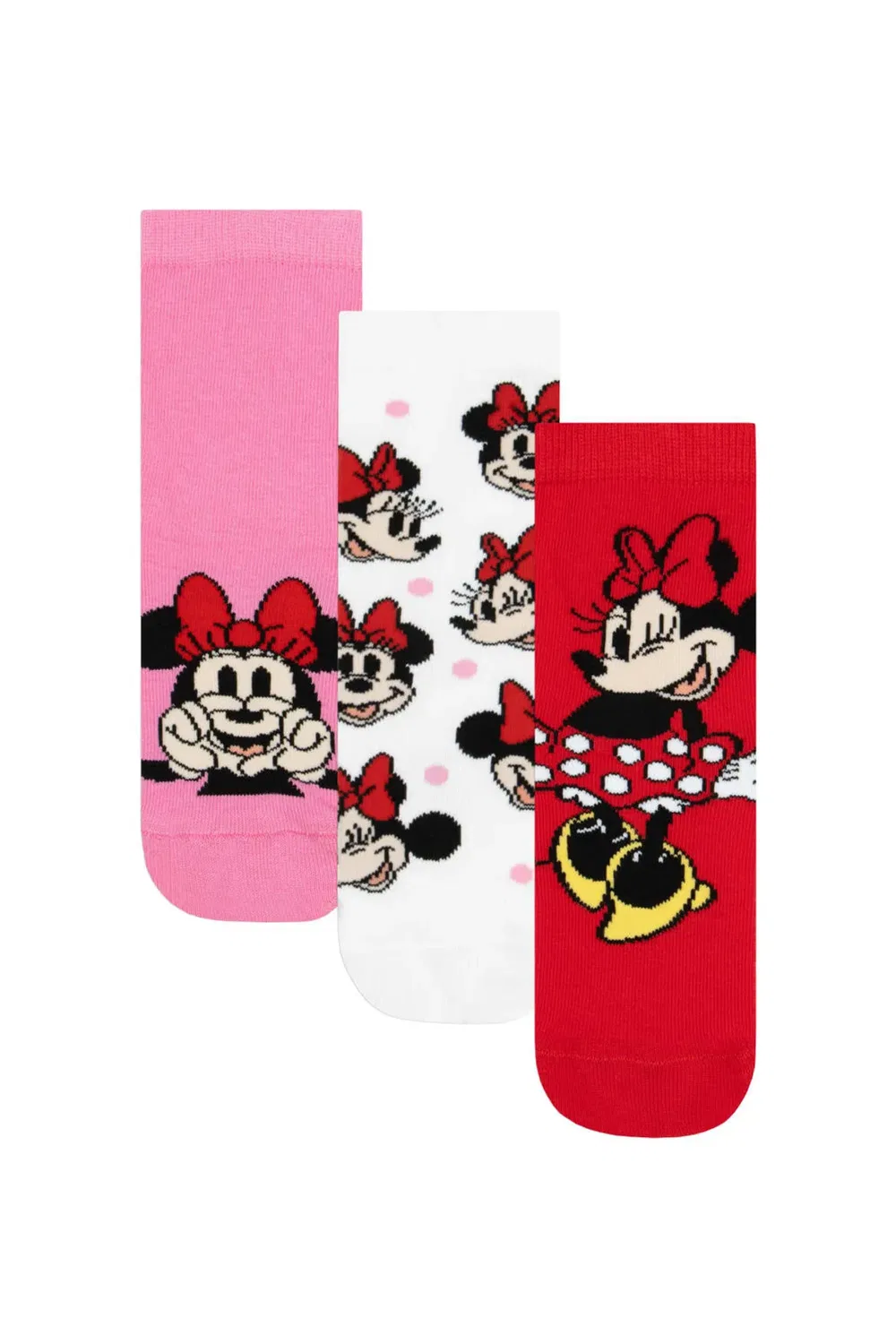 Детские носки с принтом Minnie Mouse Disney, Multi