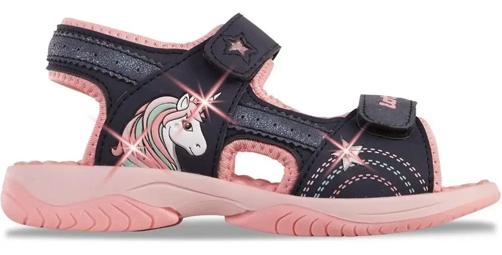 Сандалии детские светящиеся Anoga Flashlight Shoes Lotto, синий