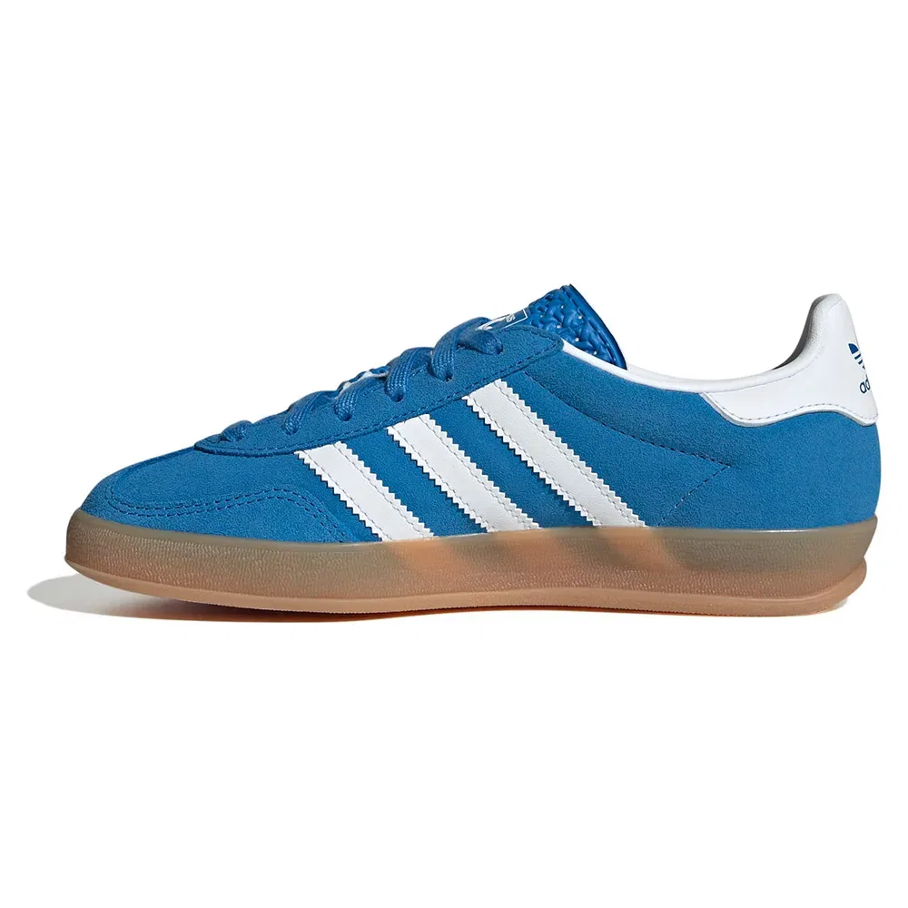 Кроссовки Gazelle Indoor Adidas Originals, синий — фото 3
