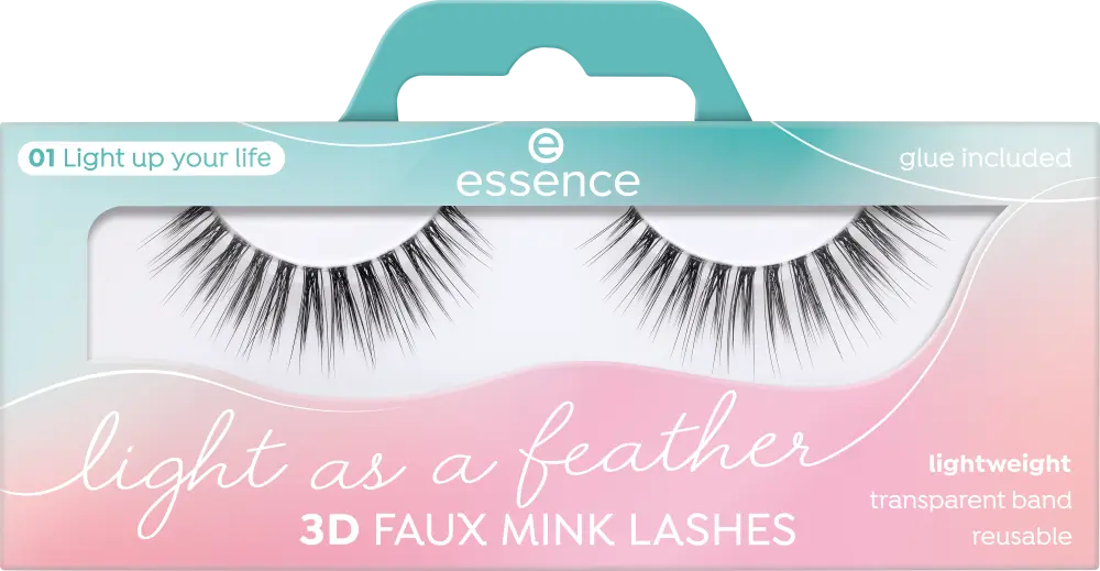 

Essence Light накладные ресницы, 1 упаковка
