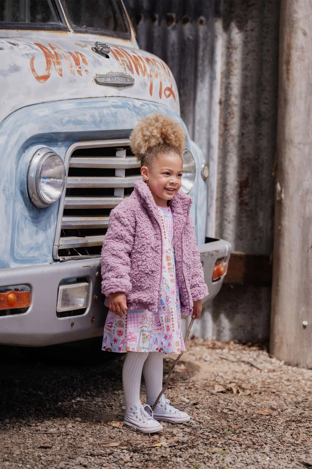 Куртка зимняя Baby Girl Winter Vacay Coat Fox & Finch — фото 2