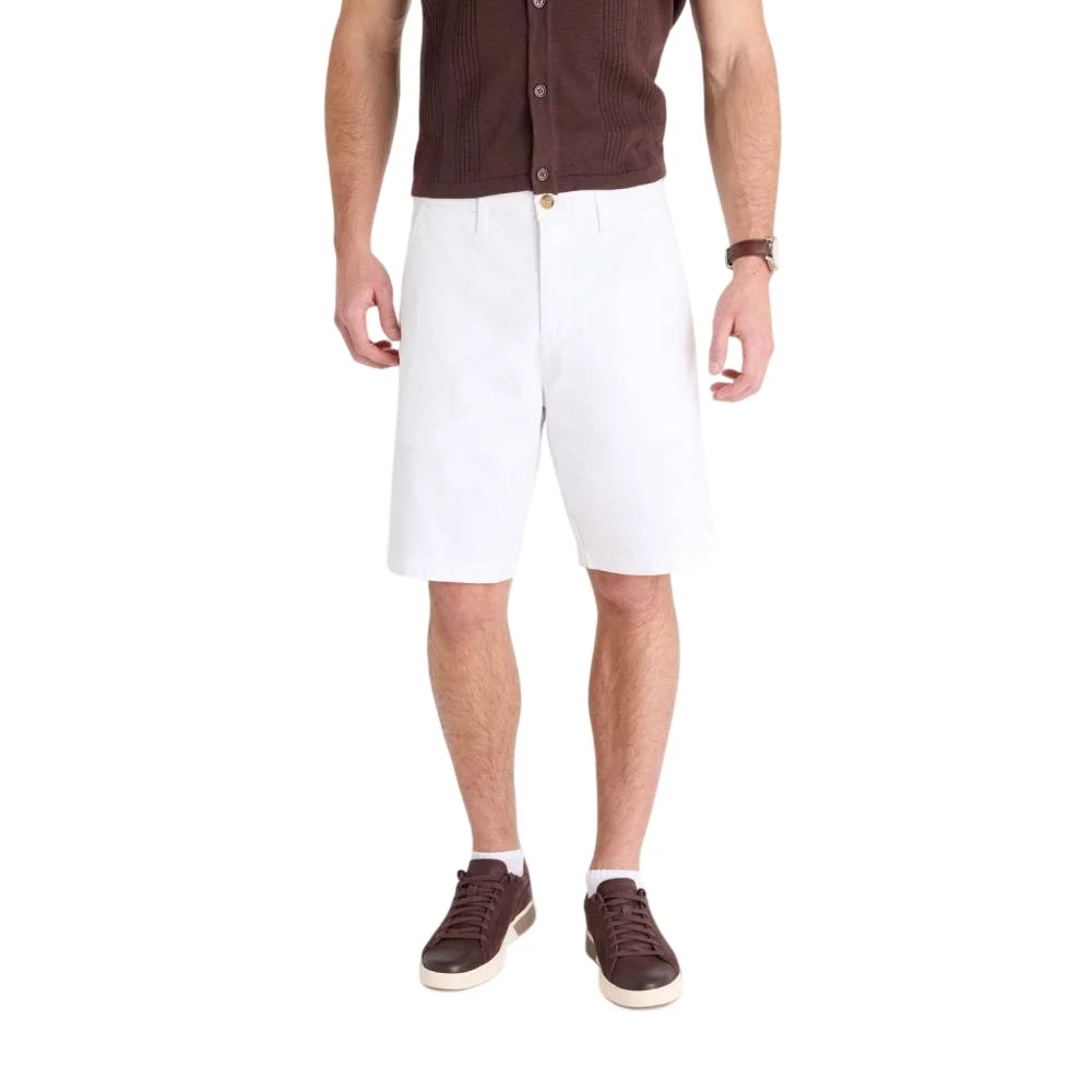 Мужские шорты U.S. Polo Assn. 9" Mason Stretch Twill, белый