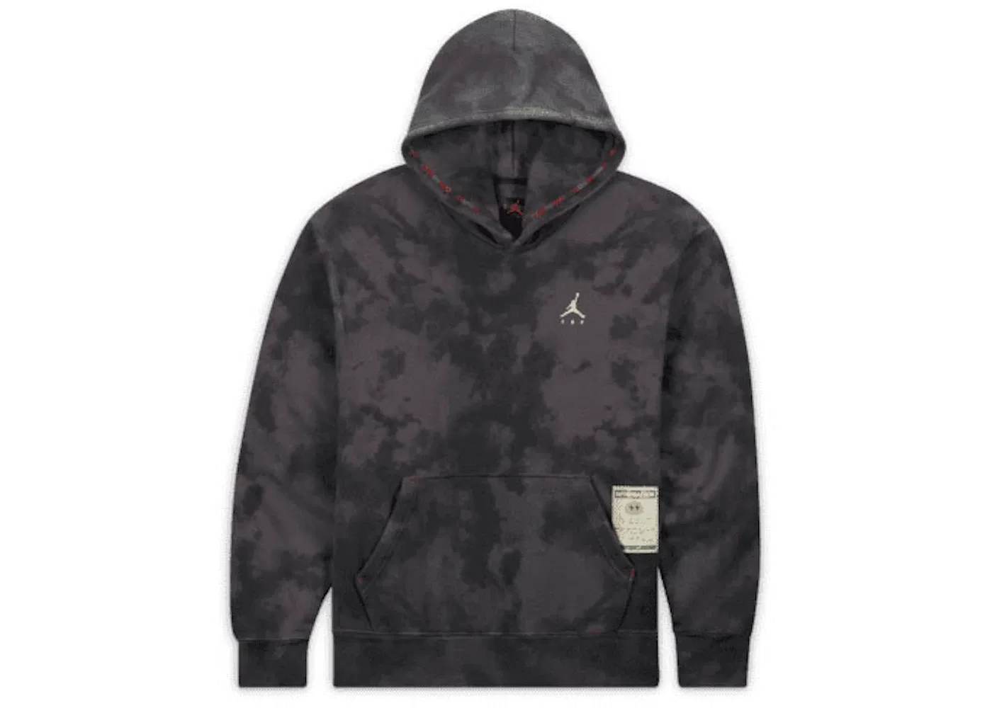 Мужская худи с принтом Jordan x J Balvin Hoodie Jordan, Black