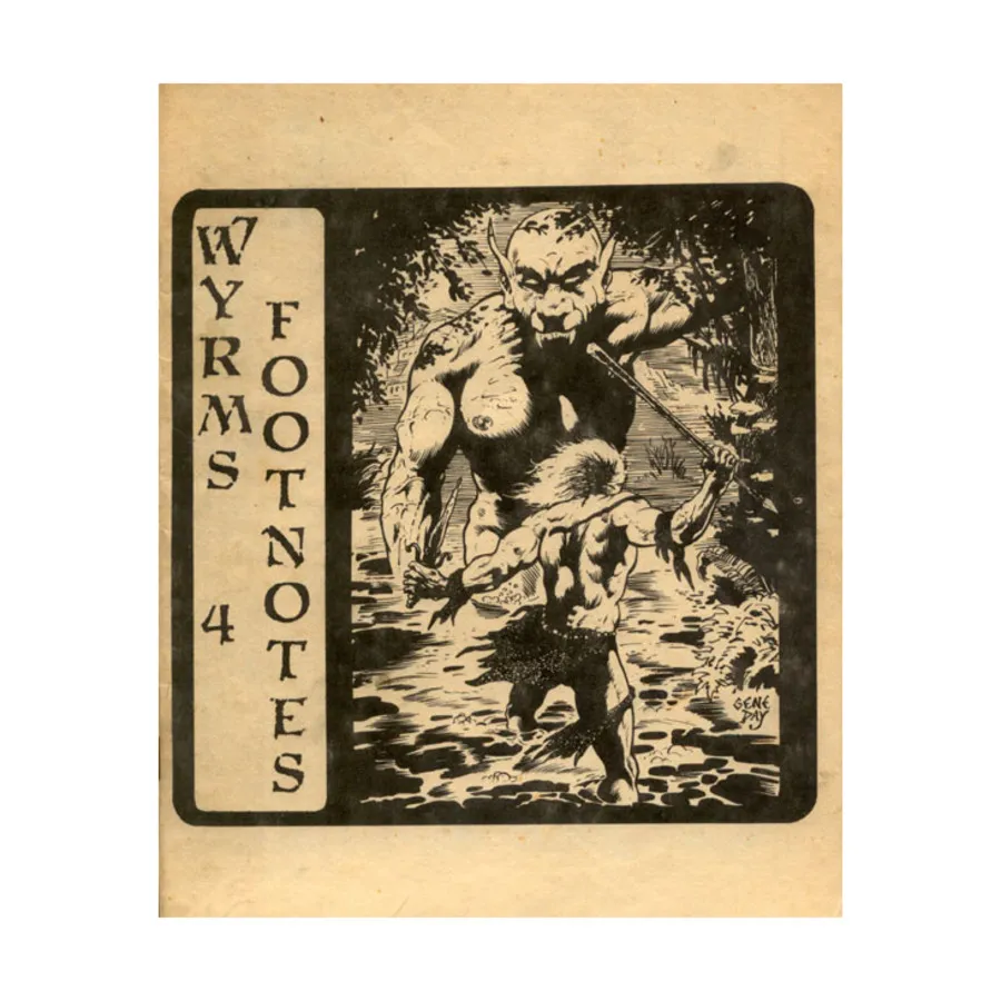 

Журнал #4 "White Bear & Red Moon Variants God Time", Wyrm's Footnotes Magazine