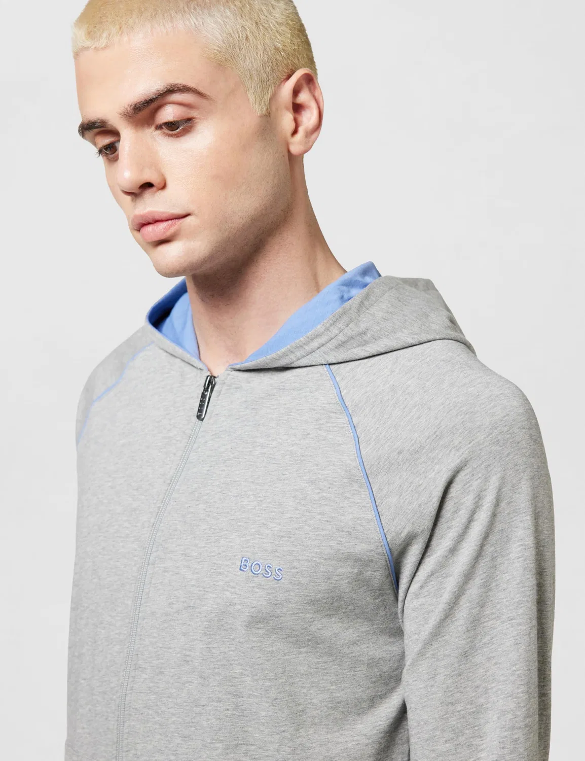 Мужская куртка H Mix&match BOSS, Medium Grey 037 — фото 3