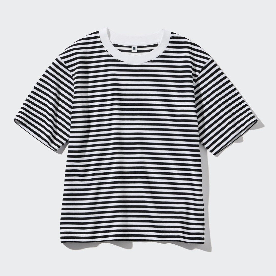 

Футболка UNIQLO AIRism с хлопковой каймой, черный