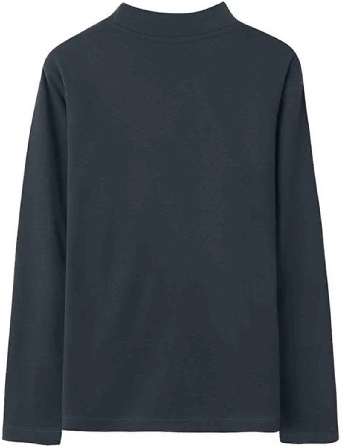 Мужская футболка с длинным рукавом флисовой подкладкой Classic, Dark Gray — фото 3