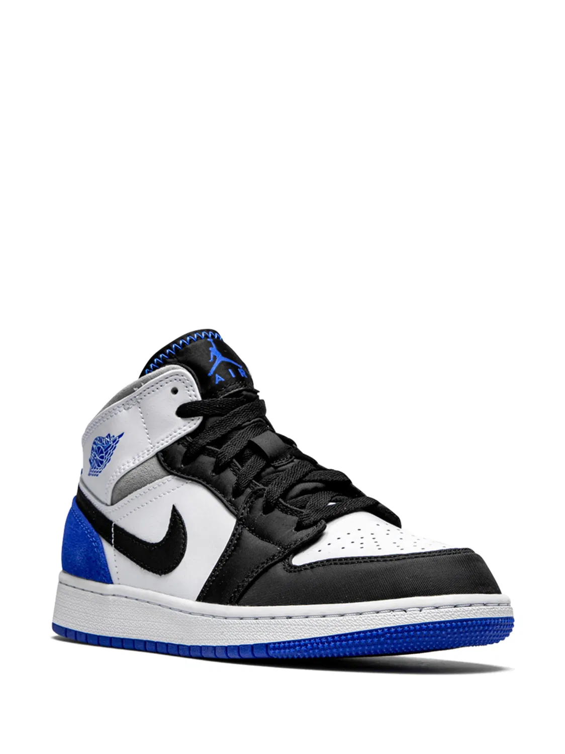 Кроссовки Air Jordan 1 Mid "Royal White" — фото 3