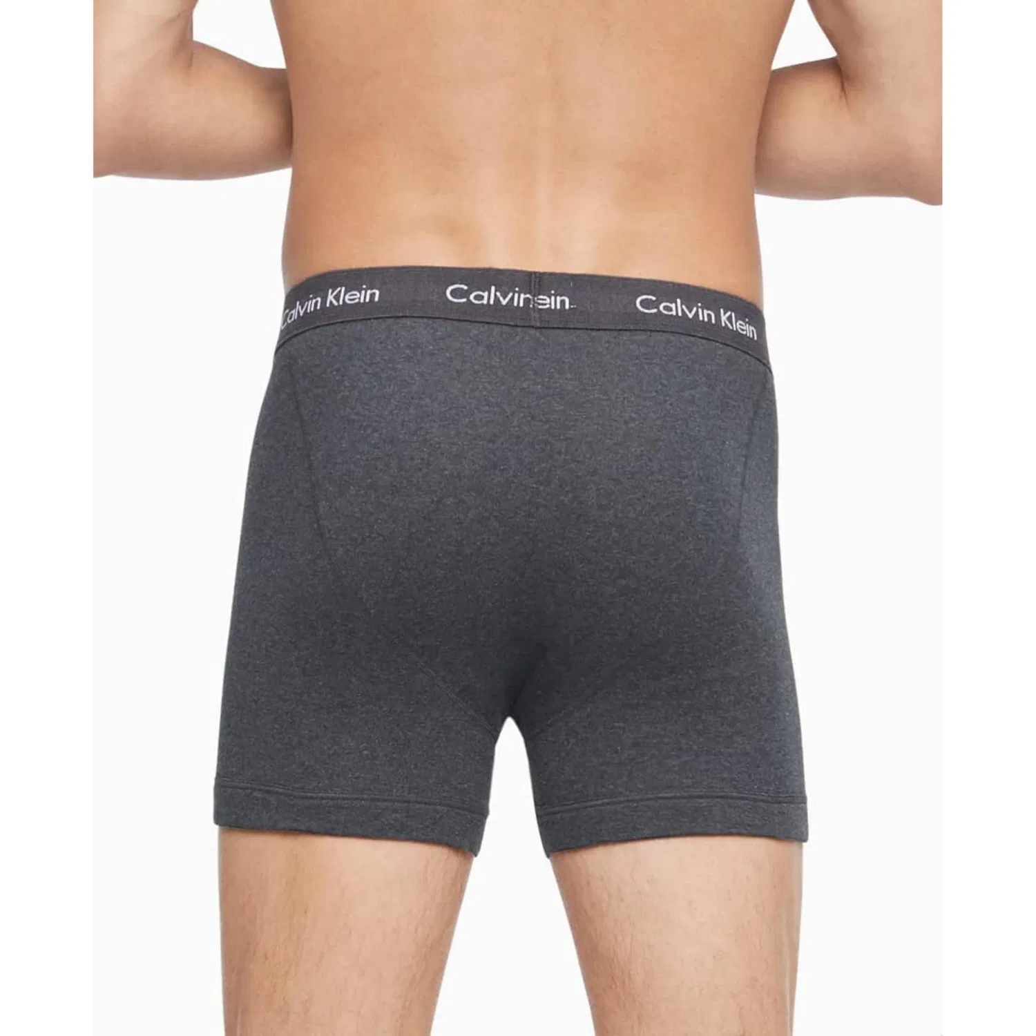 Мужские боксеры Calvin Klein, Black/Charcoal Heather/Shade Blue (5 Pieces) — фото 3