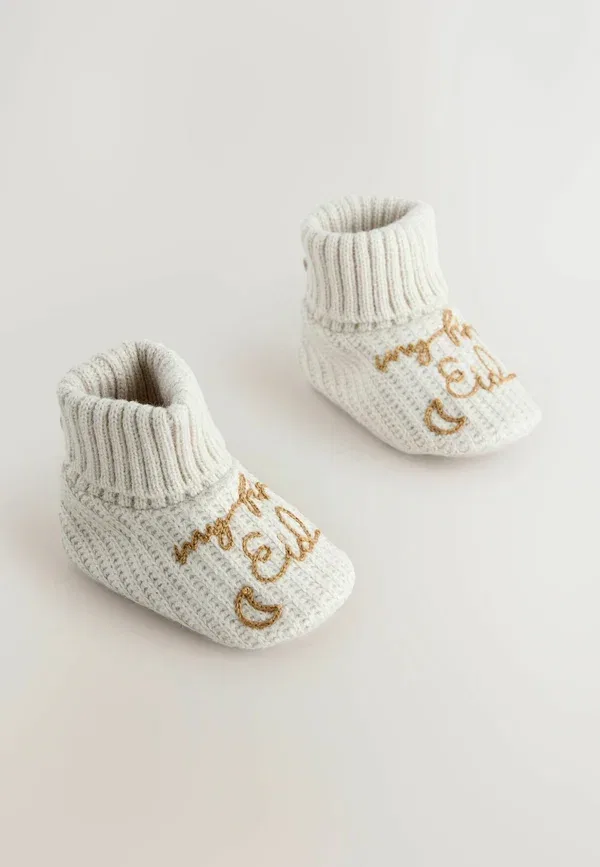Пинетки с эластичной вставкой First Shoes Next neutral, нейтральный — фото 2