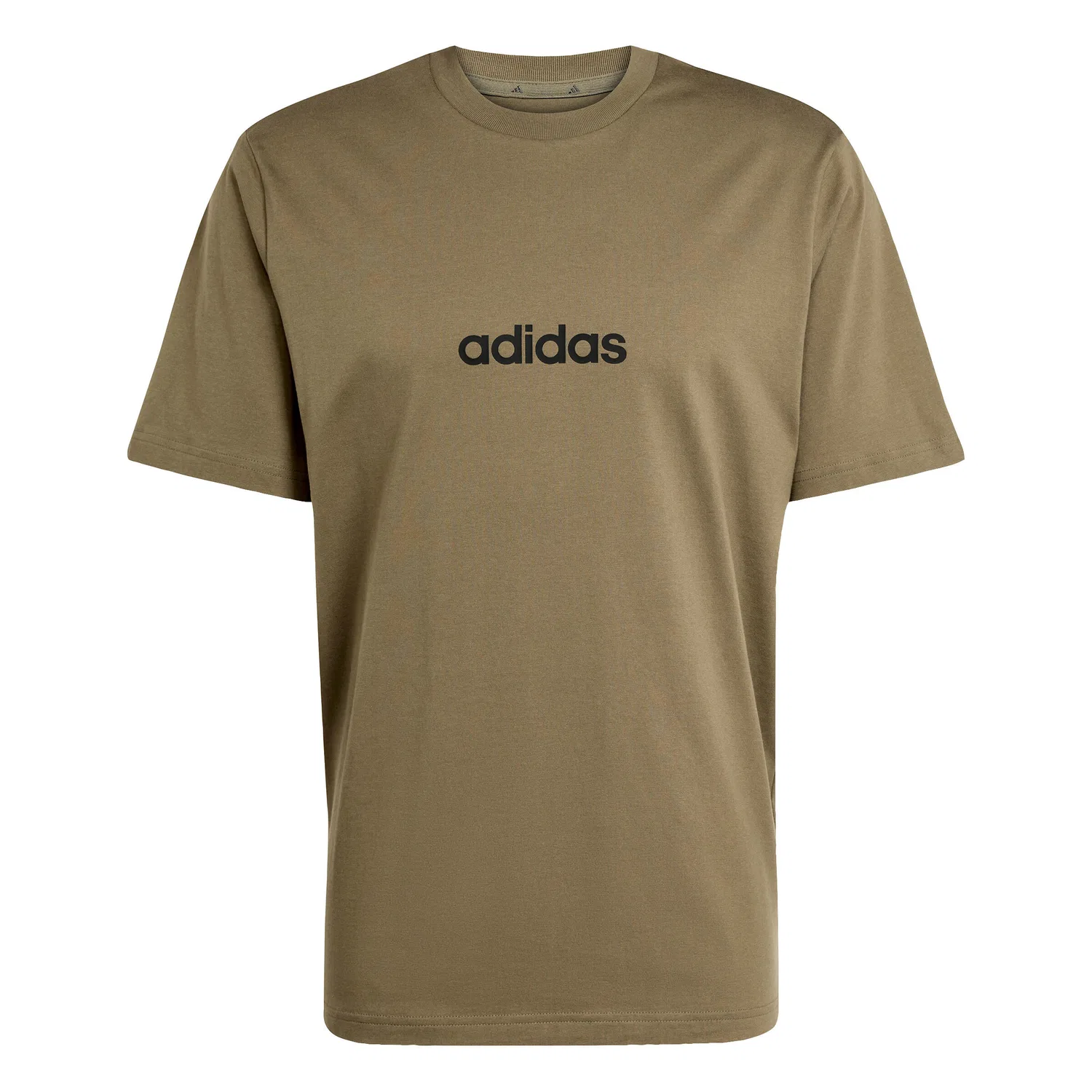 Мужская футболка с принтом Essentials Linear Adidas, Grun