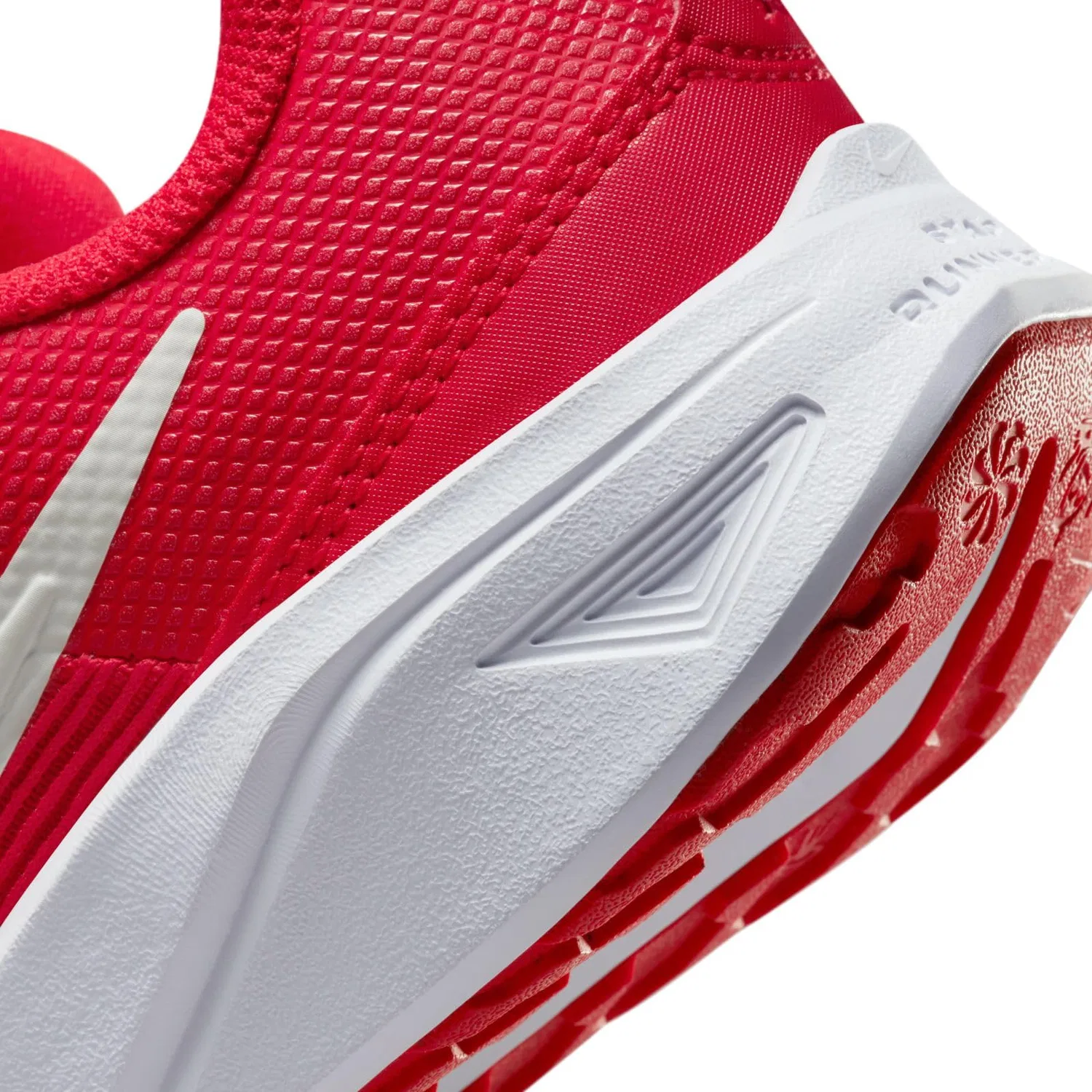 Детские кроссовки для мальчиков с шнуровкой NIKE Star Runner 4 NIKE, Red — фото 4