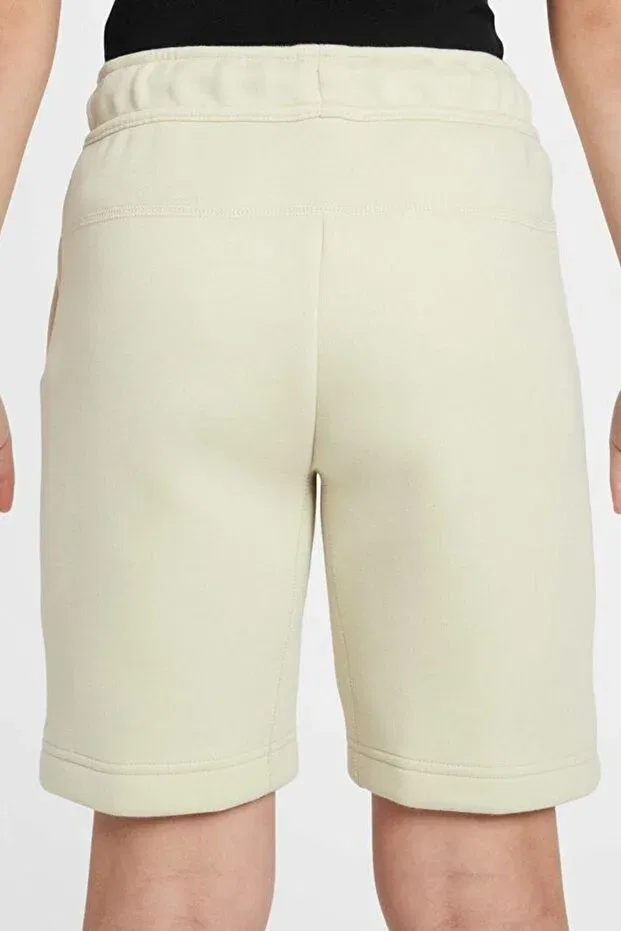 Детские шорты для девочек из флиса Sportswear Tech Fleece Nike, Nude Color — фото 2