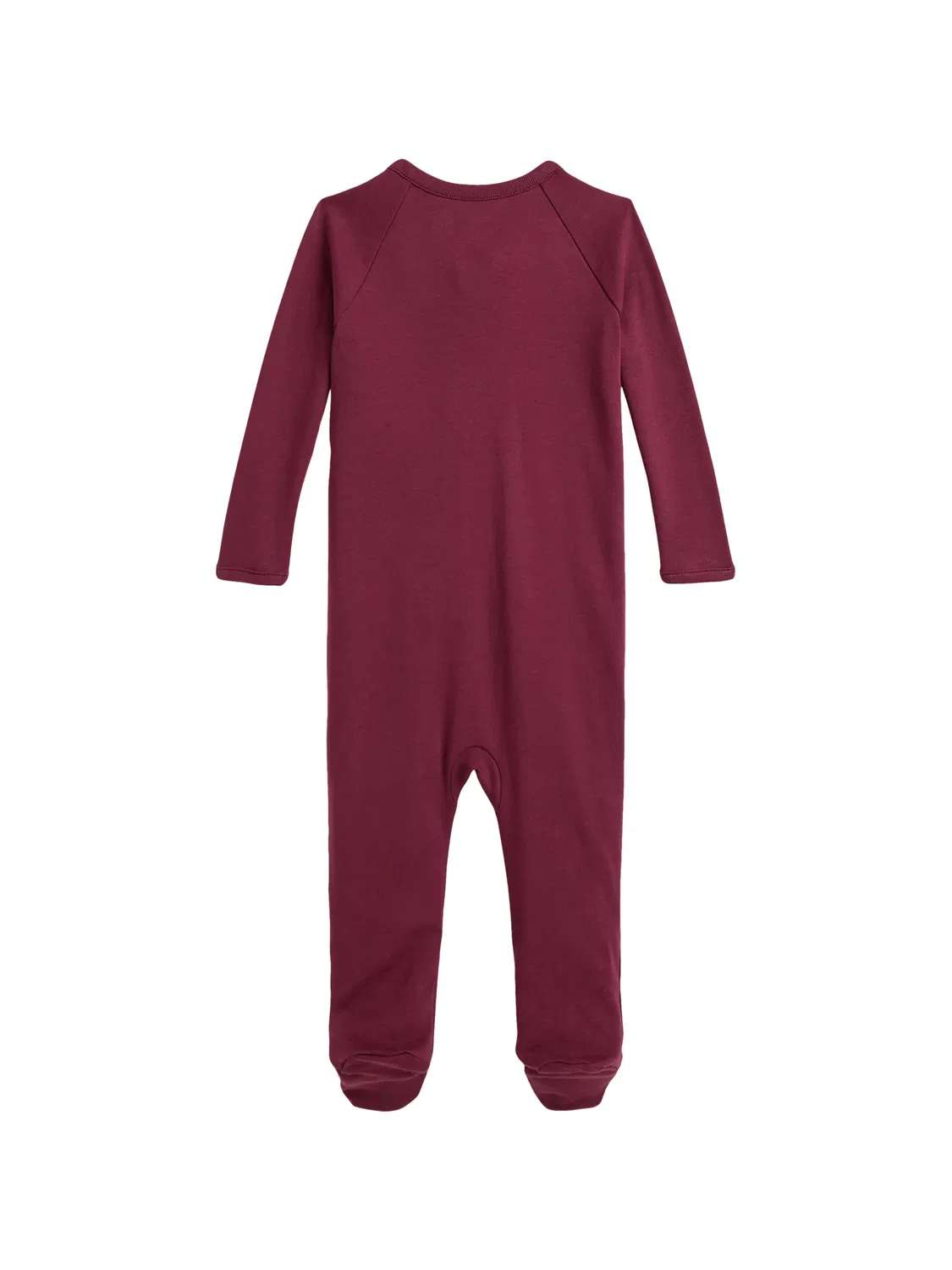 Пижама с вышитым логотипом Polo Ralph Lauren Kids, красный — фото 2