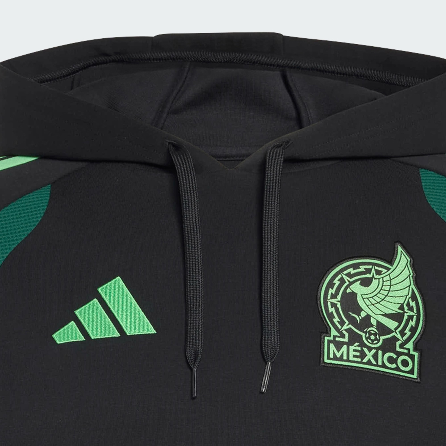 Худи Adidas Originals Mexico 26 Tiro Sweat, черный — фото 2