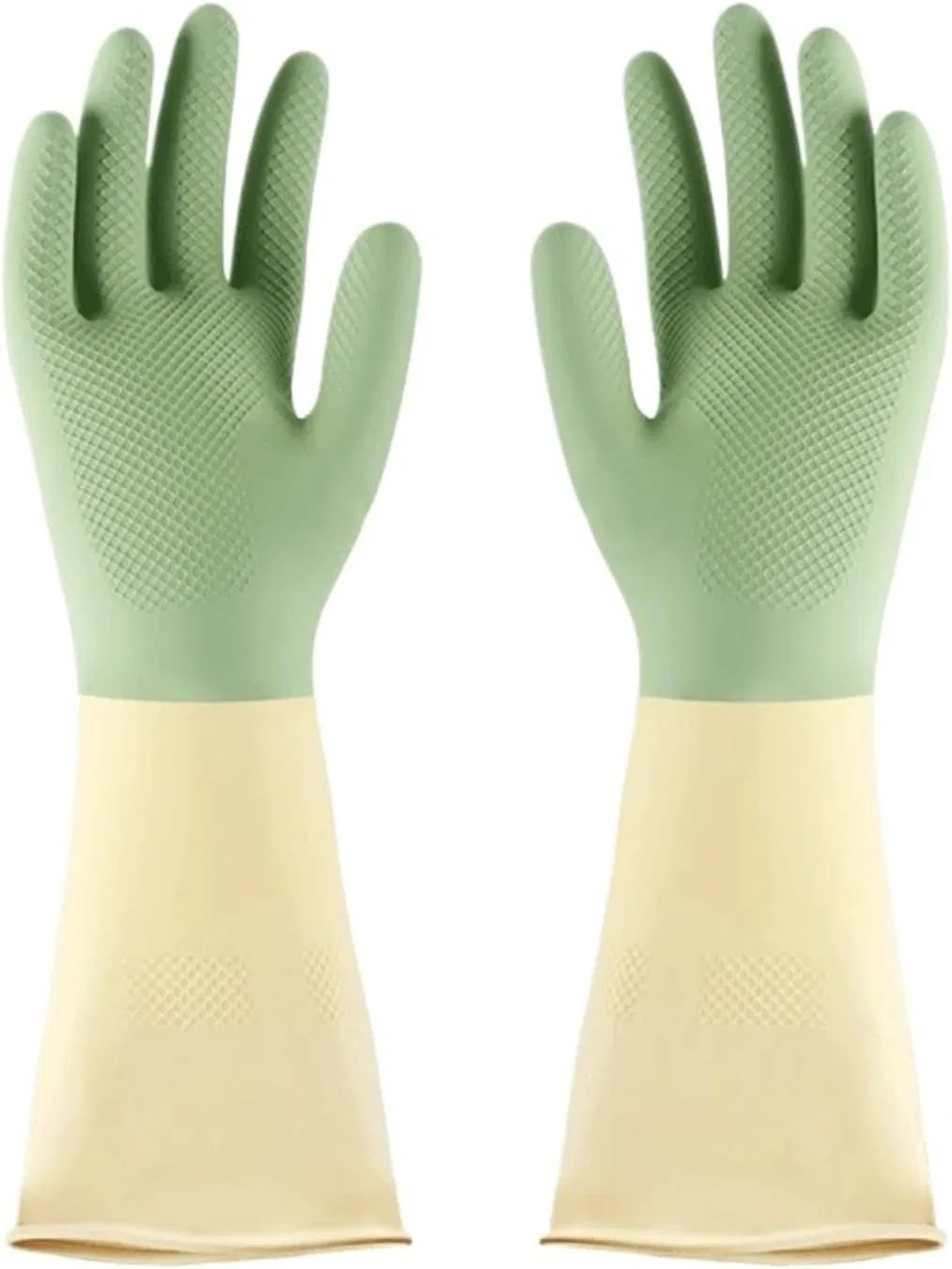 Перчатки для уборки, Silicone, JHSDHYD, 1 пара, 70-100г, Mint Green