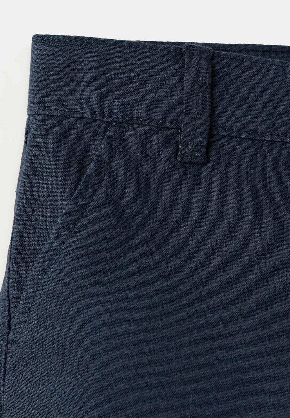 Детские шорты Mango Kids, Royal Blue — фото 3