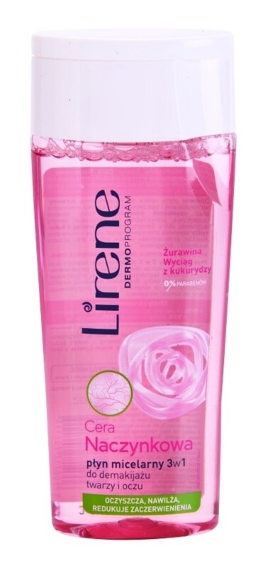 

Очищающая мицеллярная жидкость 3 в 1 Lirene Redness