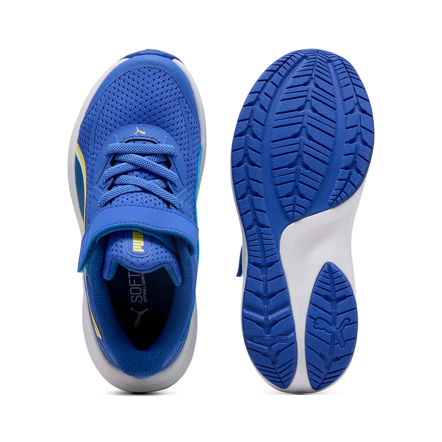 Детские кроссовки с принтом Puma Skyrocket 2 Ac Ps, Puma, Schwarz — фото 4