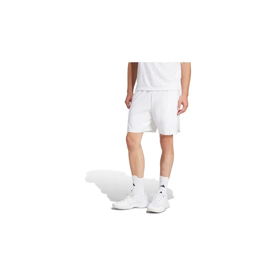 Шорты спортивные с втачным бельем Club 2in1 Short adidas, Белый