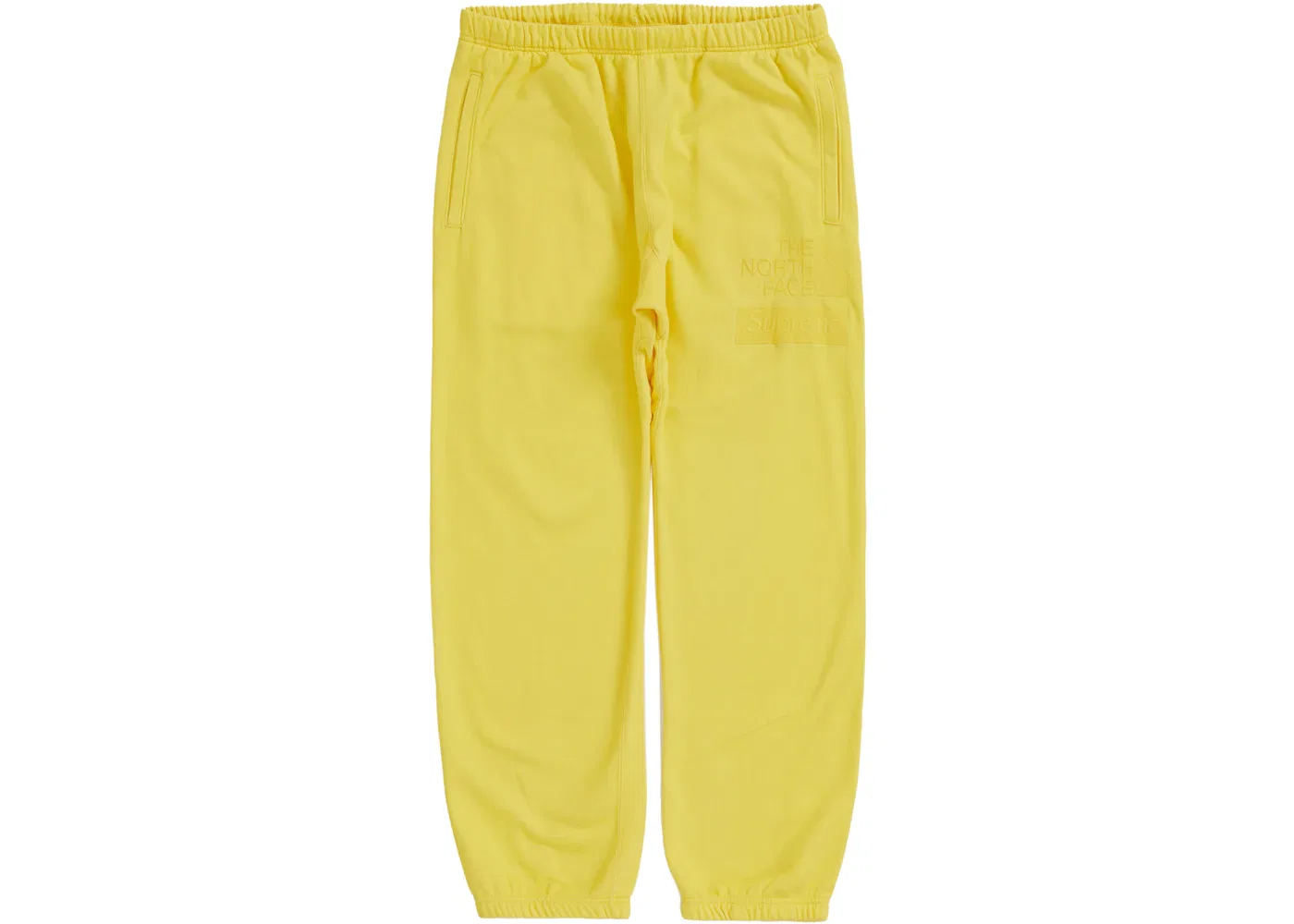 Мужские спортивные штаны с пигментным принтом Supreme The North Face, Yellow
