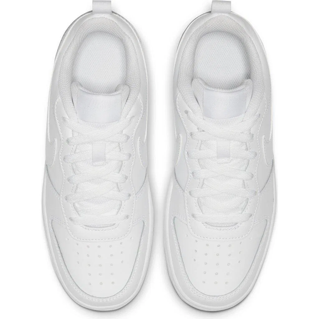 Детские кроссовки с низким профилем Nike Court Borough Low 2, Цвет White — фото 4