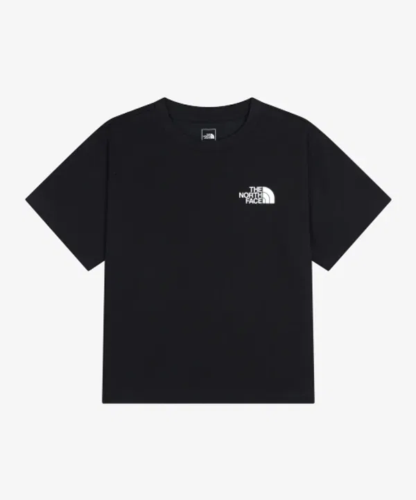 Футболка с эмблемой архив, Kids Emblem Archive, The North Face Kids, черный — фото 2