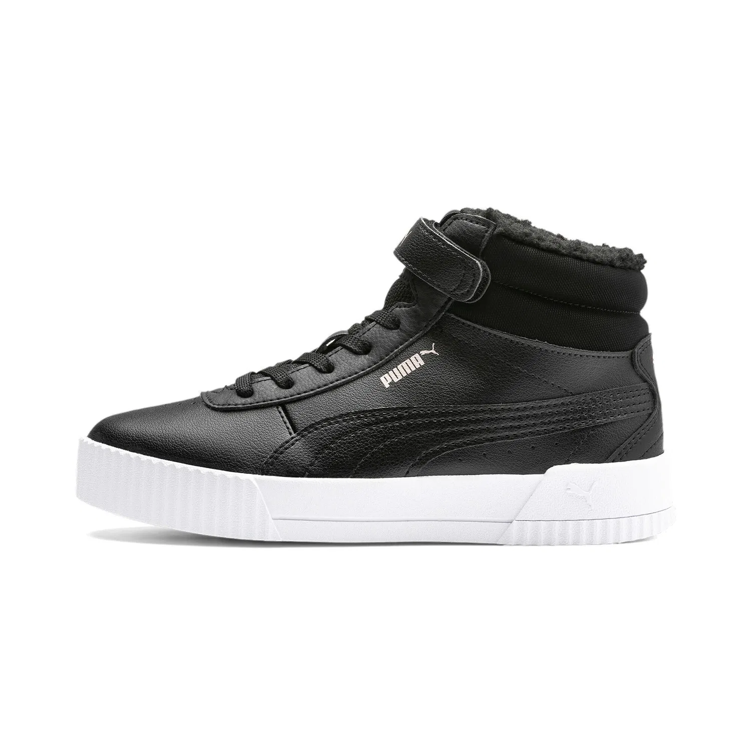 Детские кроссовки для мальчиков с высоким верхом Carina PUMA PUMA Black