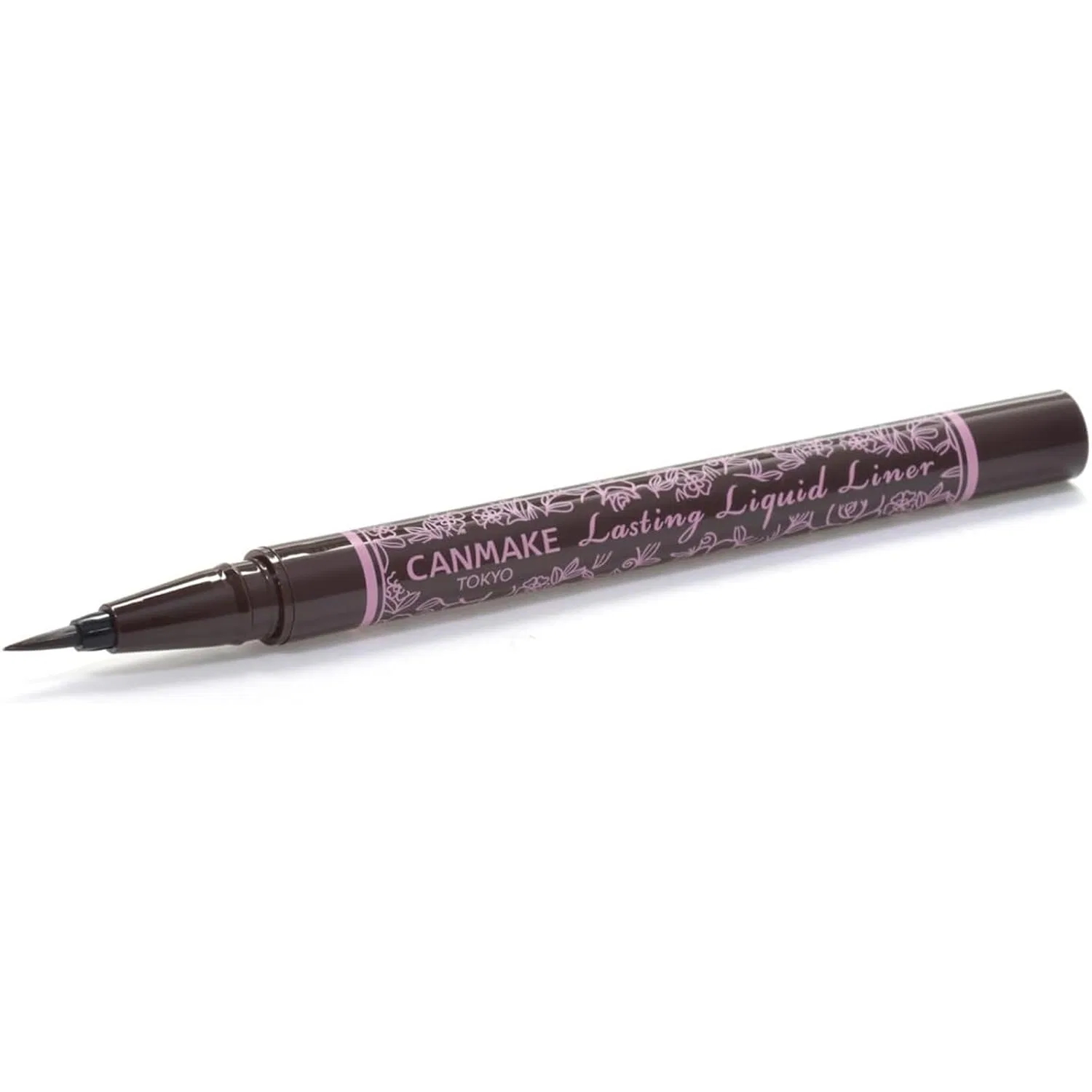 Подводка для глаз Canmake Lasting Liquid Liner 0.6 мл, Bitter Chocolate Brown — фото 4