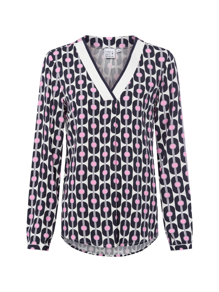 

Туника-блузка темно-розового цвета EMILY VAN DEN BERGH