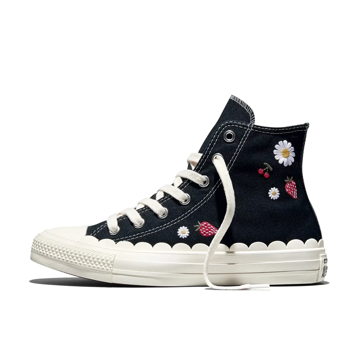 Детские кроссовки для мальчиков с принтом Chuck Taylor All Star Summer Market Converse, Negro — фото 3