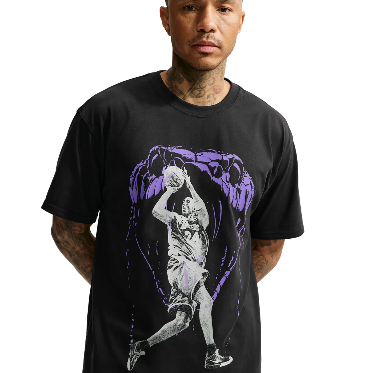 Мужская футболка с принтом Mamba Nike, Black