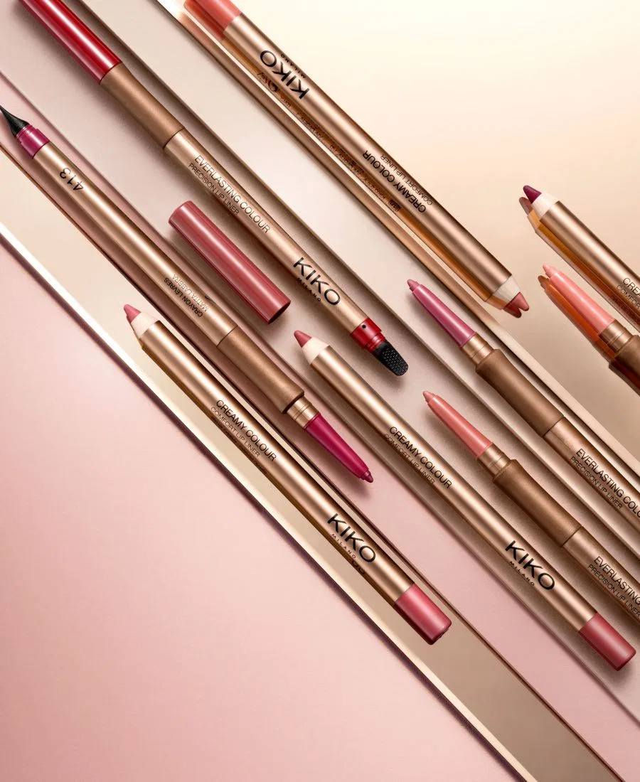 Автоматический карандаш для губ с матовым финишем, модель Everlasting Colour Precision KIKO Milano, 0.12 oz, Rose — фото 3