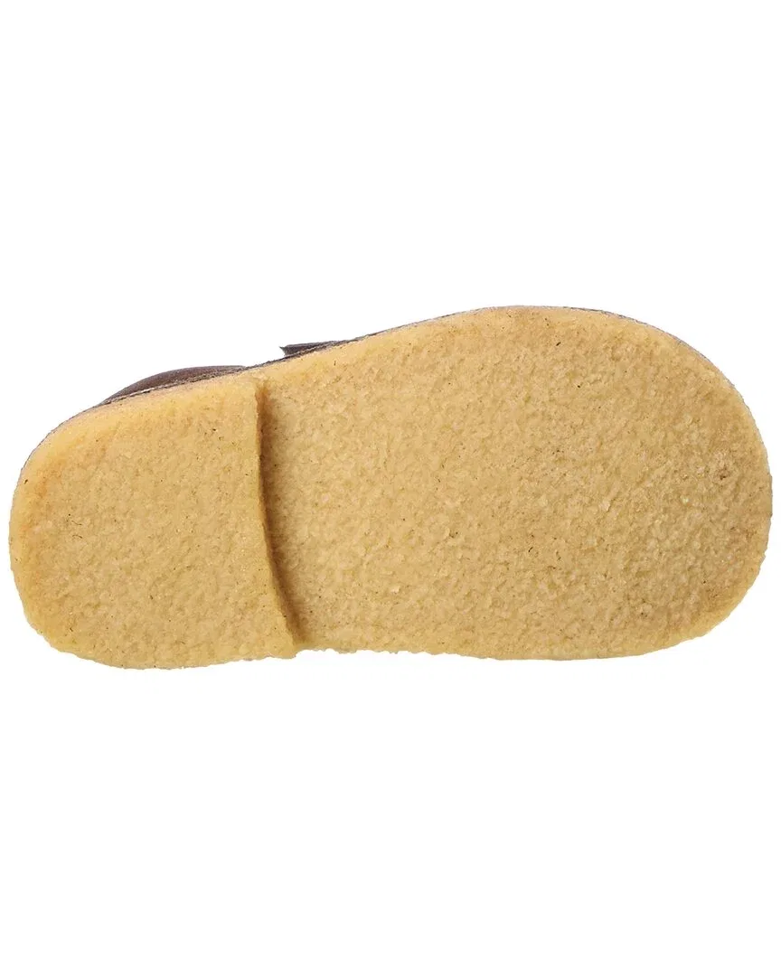 Детские ботинки из замши на липучке Choco Suede Bootie Naturino, коричневый — фото 4