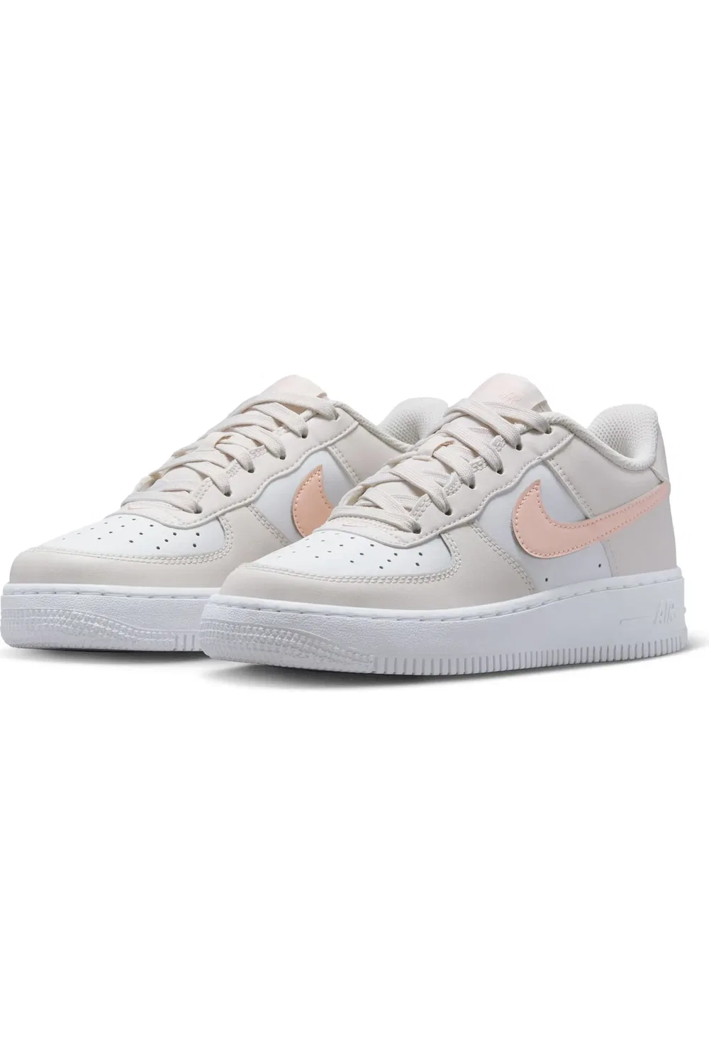 Детские кроссовки баскетбольные Air Force 1 Nike, Phantom/Echo Pink/White