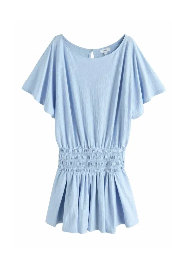 Платье хлопковое Jersey dress Next, синий