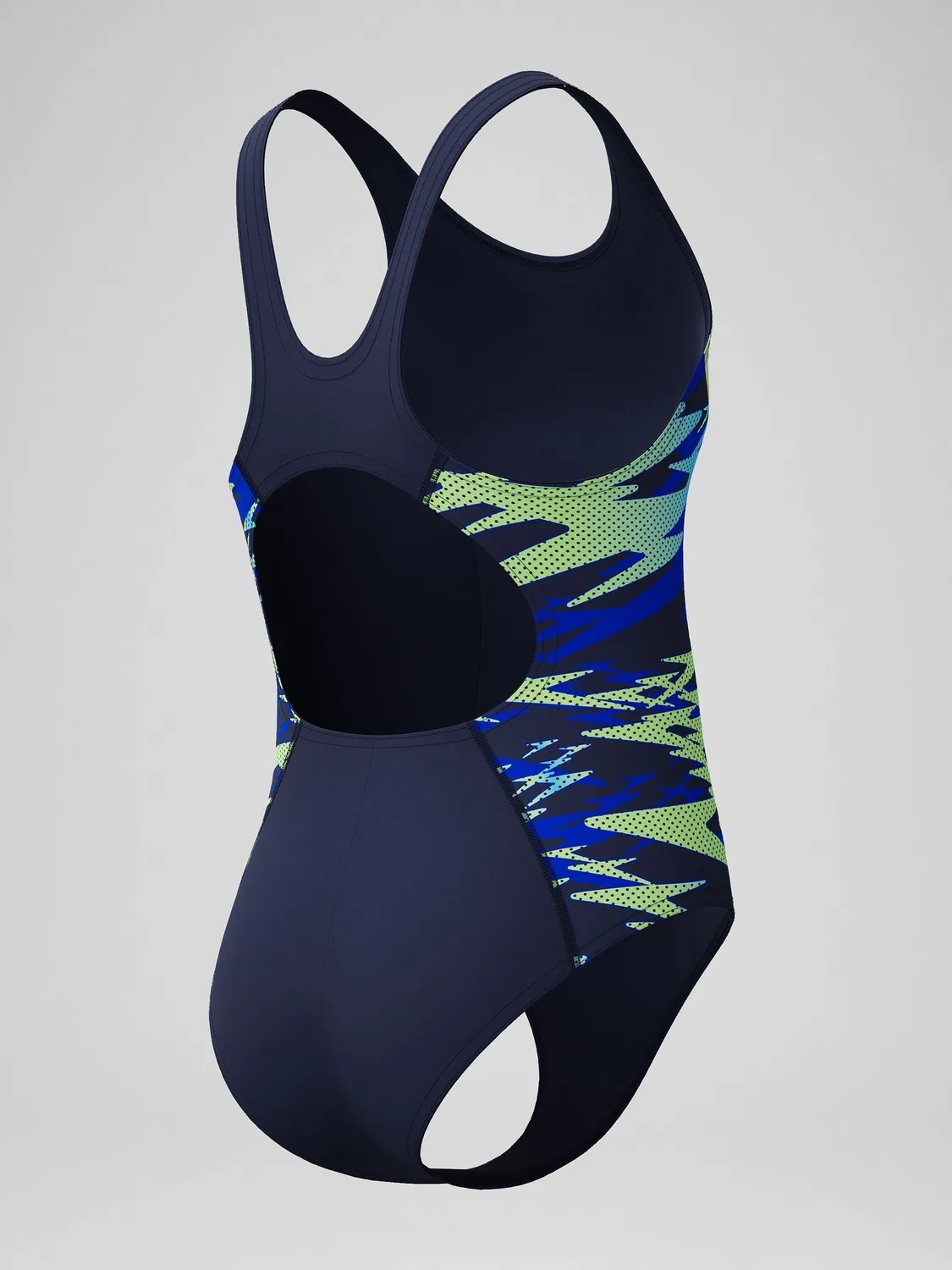 Купальник слитный Hyperboom Splice Muscleback Speedo, Navy — фото 4