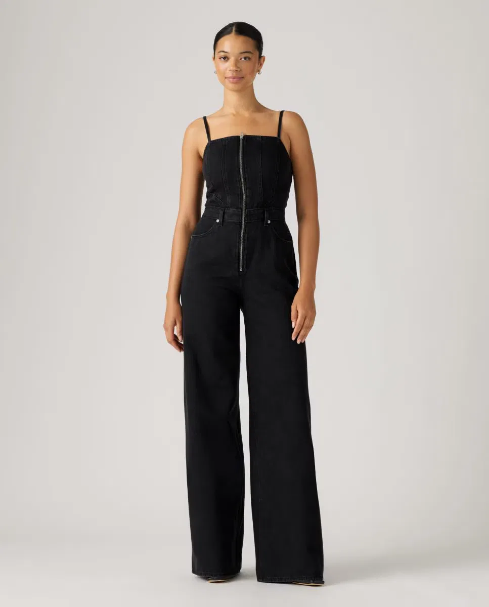 Женский комбинезон длинный, Vaquero Tirantes, Levi's, черный