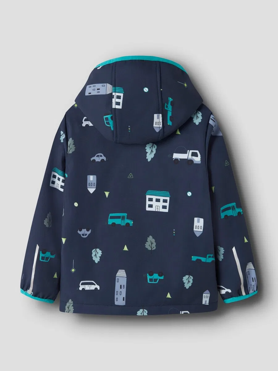 Куртка NAME IT Performance Jacket 'NMMMALTA05' в темно-синем и лазурном цветах — фото 2