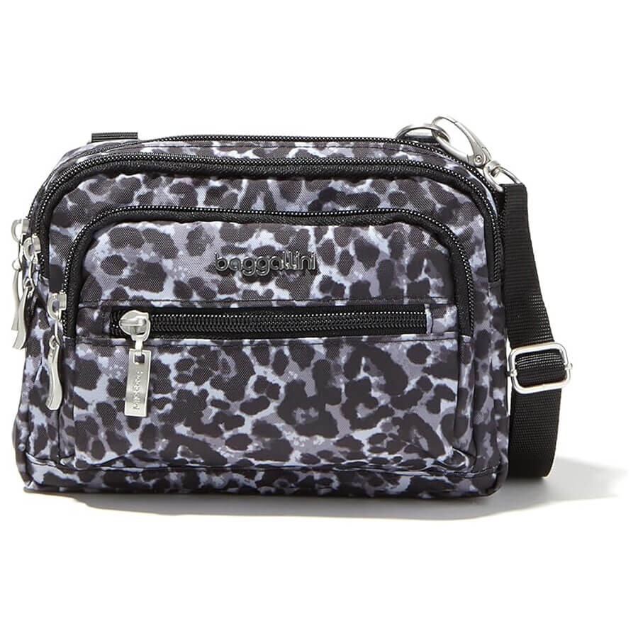 

Сумка Baggallini Triple Zip, серый