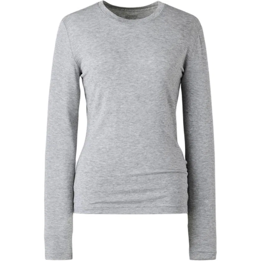 Свитер женский серый Crew Neck, UNIQLO, Gray